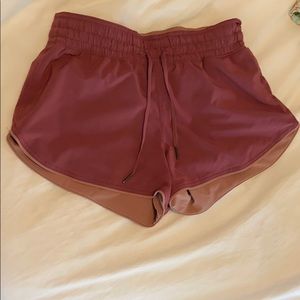 Lulu lemon reversible shorts size 6